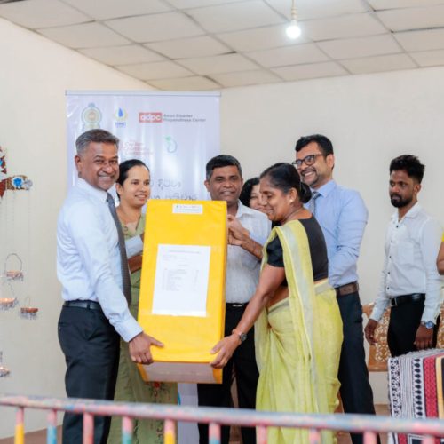 Learning Equipment Kits and Psychosocial Support Materials Distributed to Flood-Affected Preschools in Kegalle District